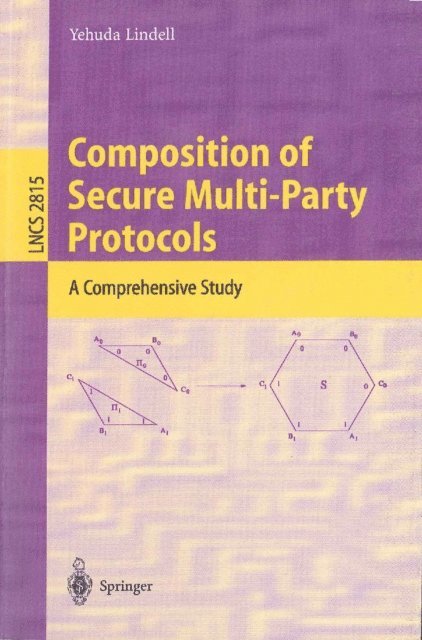 Yehuda Lindell - Composition of Secure Multi-Party Protocols, E-bok