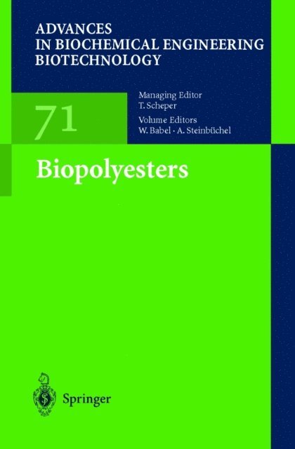 Alexander Steinbuchel, Wolfgang Babel - Biopolyesters, E-bok