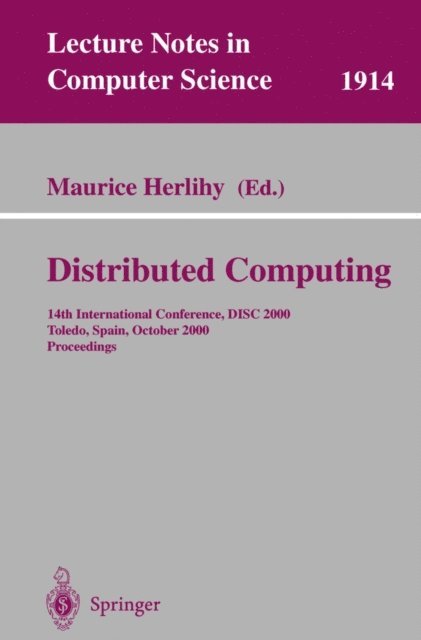 Maurice Herlihy - Distributed Computing, E-bok