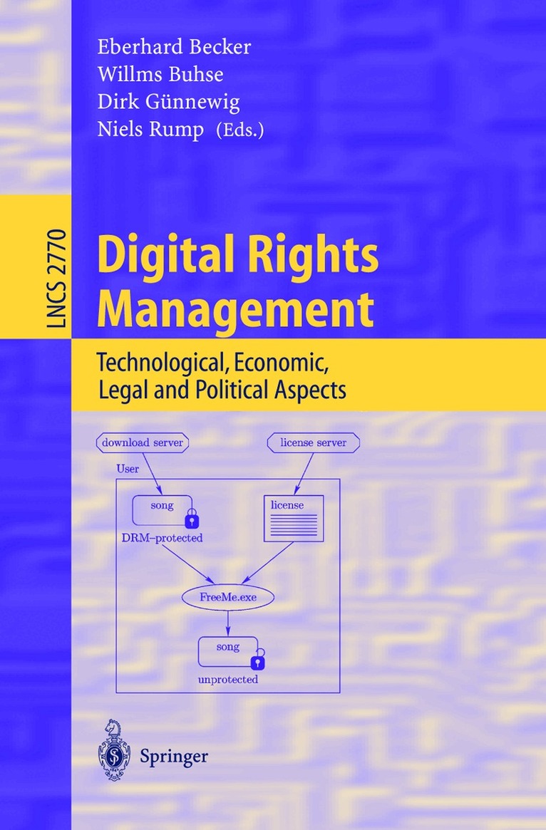 Eberhard Becker, Willms Buhse, Dirk Günnewig, Niels Rump - Digital Rights Management, Häftad