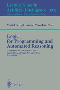 Logic for Programming and Automated Reasoning