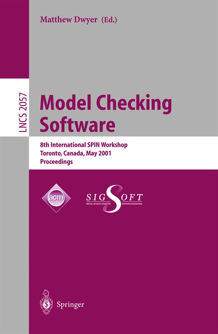 Matthew Dwyer - Model Checking Software, Häftad