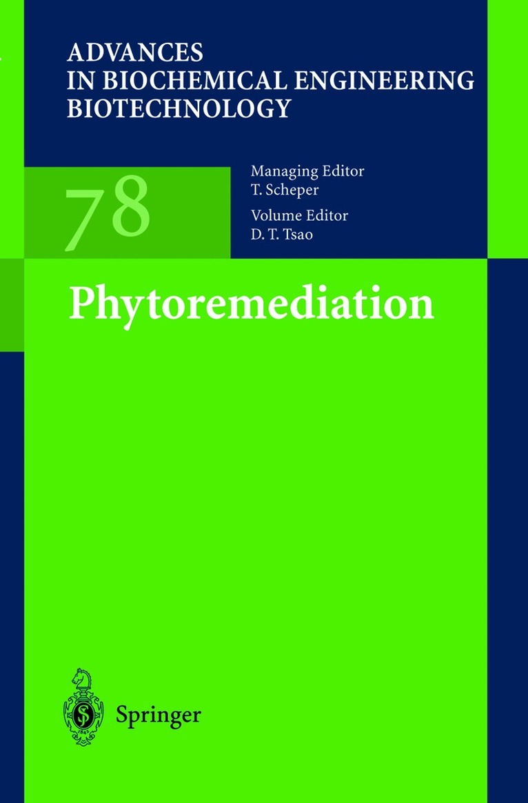 David Tsao - Phytoremediation, Inbunden