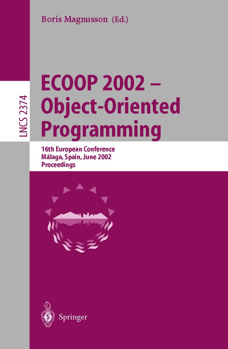 Boris Magnusson - ECOOP 2002 - Object-Oriented Programming, Häftad