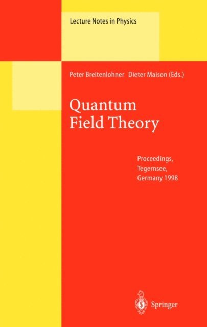 Dieter Maison, Peter Breitenlohner - Quantum Field Theory, E-bok