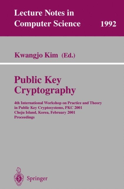 Kwangjo Kim - Public Key Cryptography, E-bok