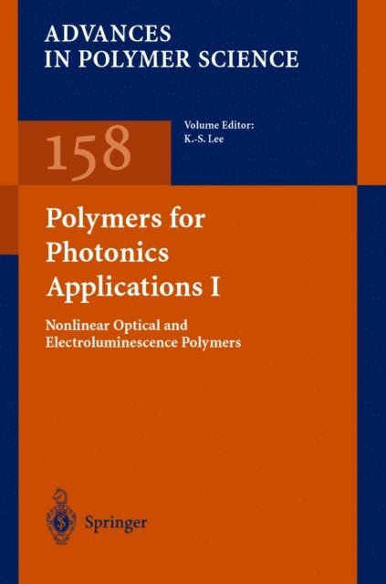 K.-S. Lee - Polymers for Photonics Applications I, E-bok