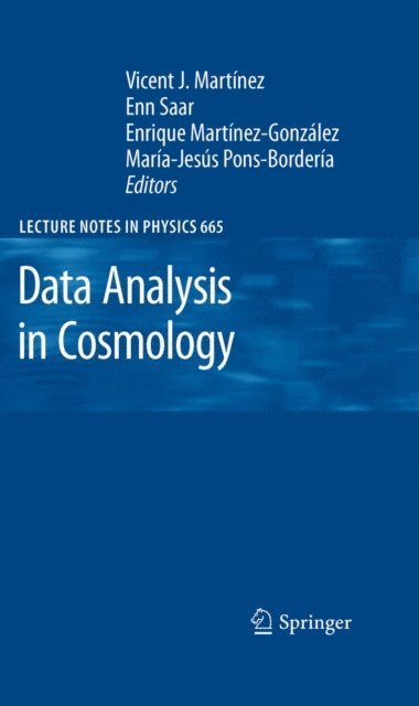 Maria Jesus Pons-Borderia, Enrique Martinez Gonzales, Enn Saar, Vicent J. Martinez - Data Analysis in Cosmology, E-bok