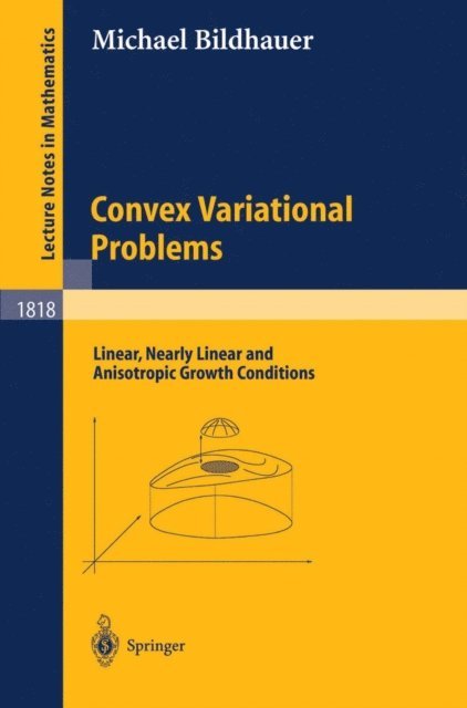 Michael Bildhauer - Convex Variational Problems, E-bok