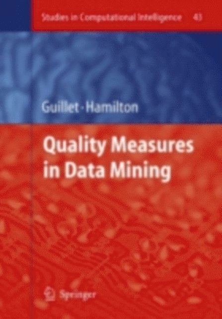 Howard J. Hamilton, Fabrice Guillet - Quality Measures in Data Mining, E-bok