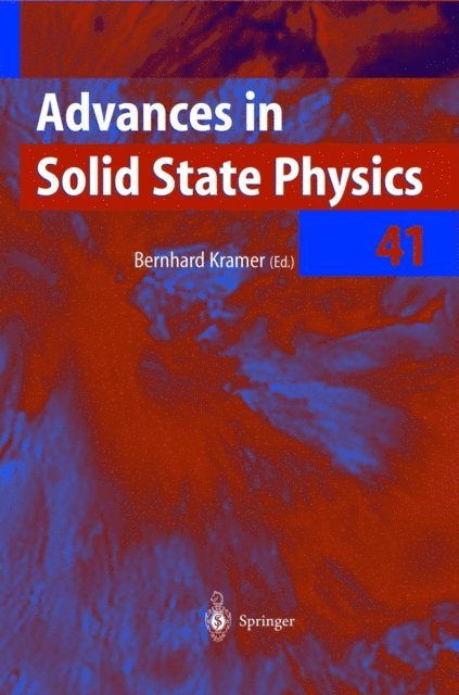 Bernhard Kramer - Advances in Solid State Physics, E-bok