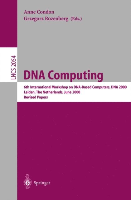 Grzegorz Rozenberg, Anne Condon - DNA Computing, E-bok