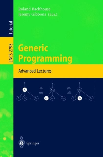 Jeremy Gibbons, Roland Backhouse - Generic Programming, E-bok