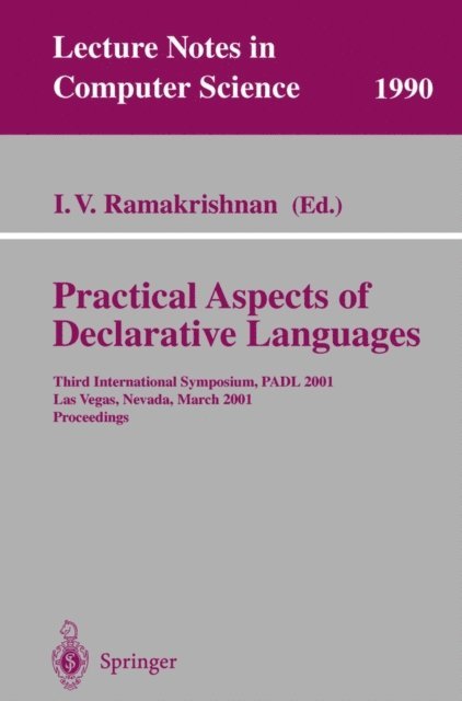 I.V. Ramakrishnan - Practical Aspects of Declarative Languages, E-bok. Tillgänglighet: Lägg i varukorg