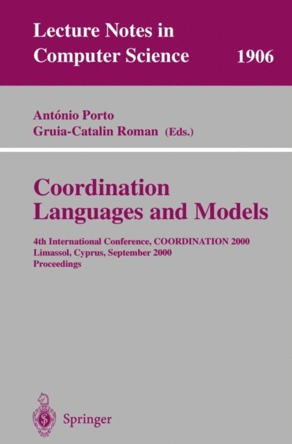 Gruia-Catalin Roman, Antonio Porto - Coordination Languages and Models, E-bok