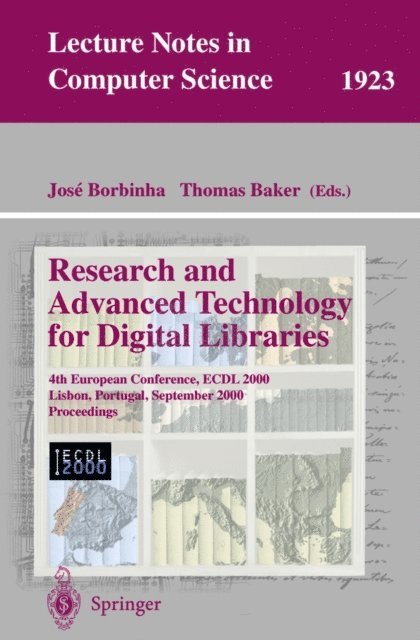 Thomas Baker, Jose Borbinha - Research and Advanced Technology for Digital Libraries, E-bok