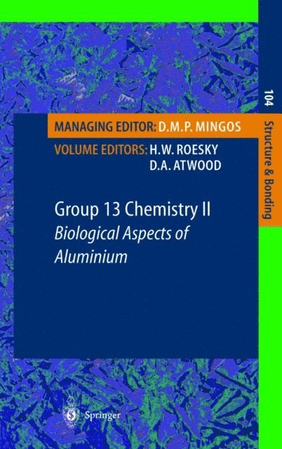 David A. Atwood, H.W. Roesky - Group 13 Chemistry II, E-bok
