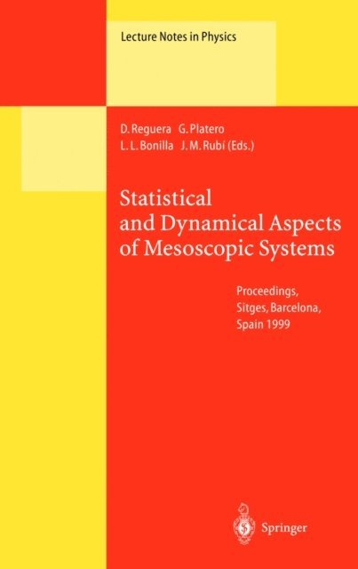 J.M. Rubi, L.L. Bonilla, G. Platero, D. Reguera - Statistical and Dynamical Aspects of Mesoscopic Systems, E-bok