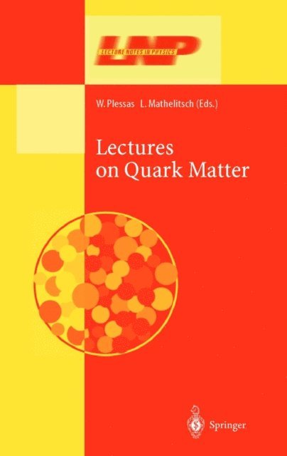L. Mathelitsch, W. Plessas - Lectures on Quark Matter, E-bok
