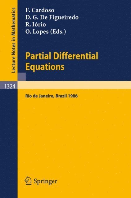 Orlando Lopes, Rafael Iorio, Djairo G. de Figueiredo, Fernando A. Cardoso - Partial Differential Operators, E-bok
