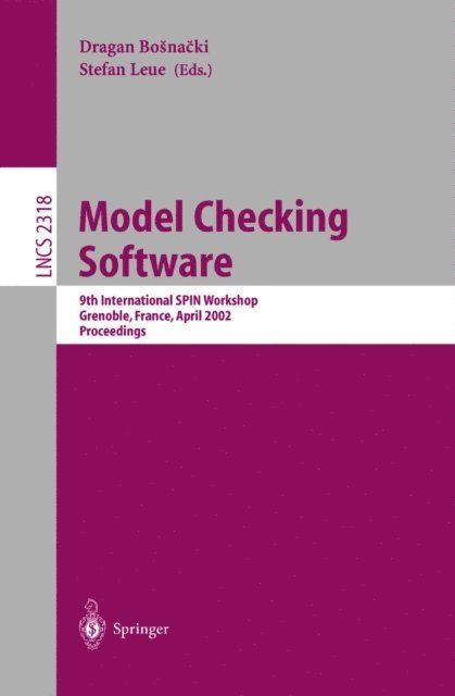 Stefan Leue, Dragan Bosnacki - Model Checking Software, E-bok