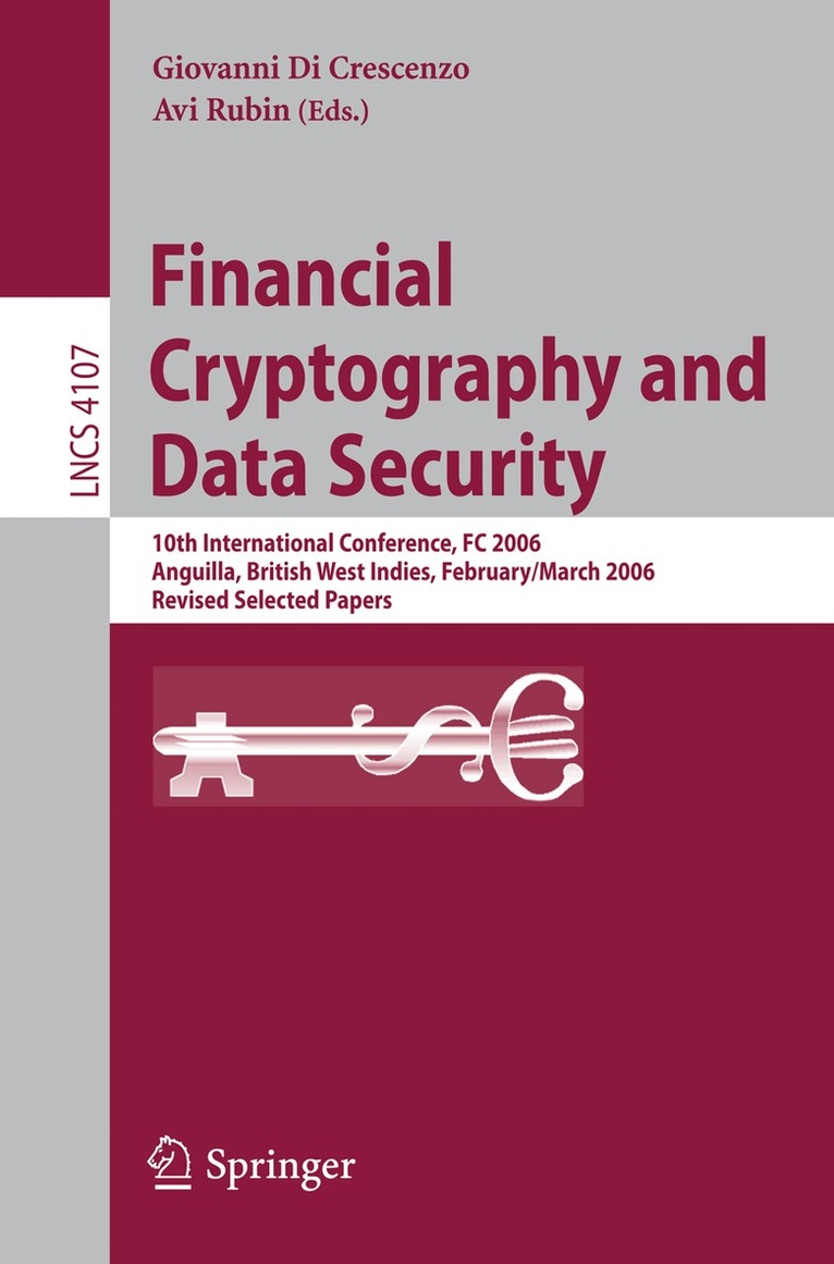 Giovanni Di Crescenzo, Avi Rubin - Financial Cryptography and Data Security, Häftad