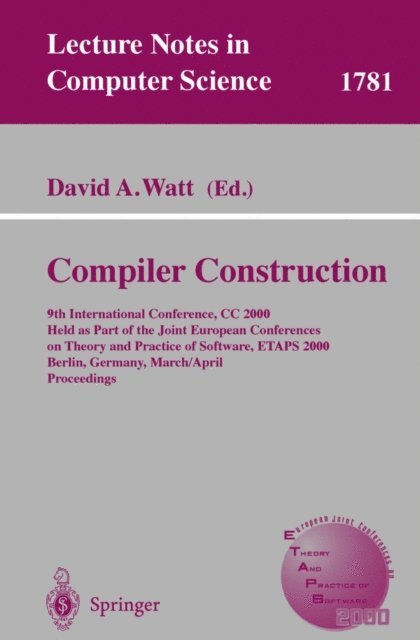 David A. Watt - Compiler Construction, E-bok