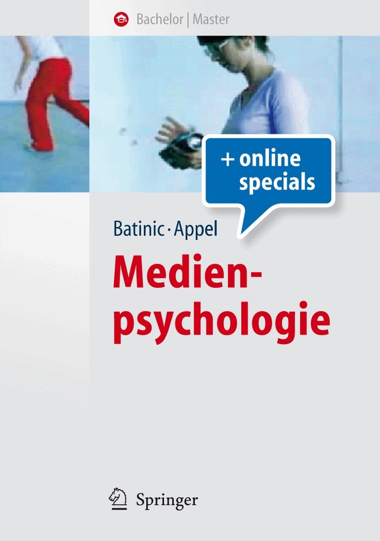 Bernad Batinic, Markus Appel - Medienpsychologie, Häftad