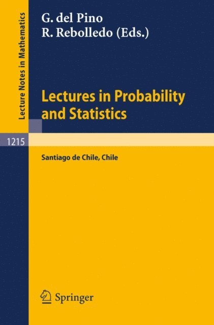 Rolando Rebolledo, Guido Del Pino - Lectures in Probability and Statistics, E-bok