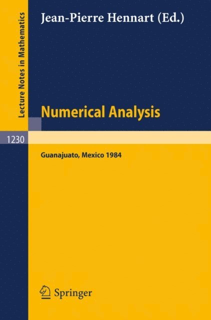 Jean-Pierre Hennart - Numerical Analysis, E-bok