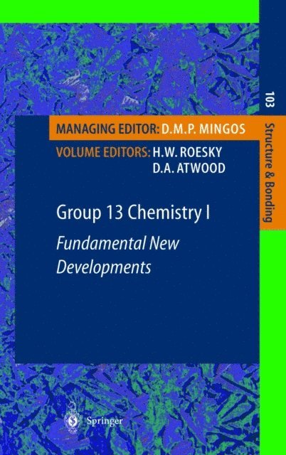 D.A. Atwood, H.W. Roesky - Group 13 Chemistry I, E-bok