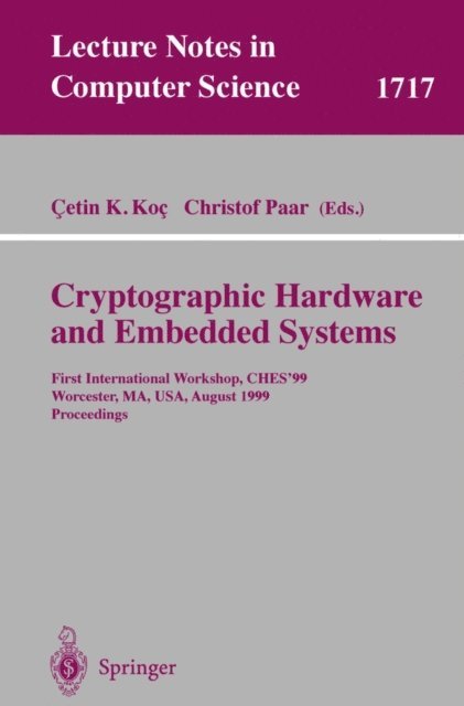 Christof Paar, Cetin K. Koc - Cryptographic Hardware and Embedded Systems, E-bok