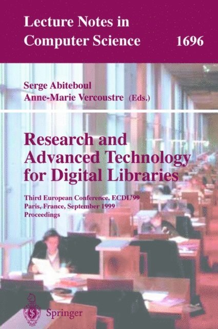 Anne-Marie Vercoustre, Serge Abiteboul - Research and Advanced Technology for Digital Libraries, E-bok