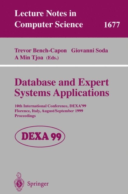 A Min Tjoa, Giovanni Soda, Trevor Bench-Capon - Database and Expert Systems Applications, E-bok