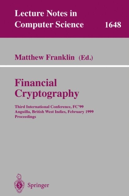 Matthew Franklin - Financial Cryptography, E-bok
