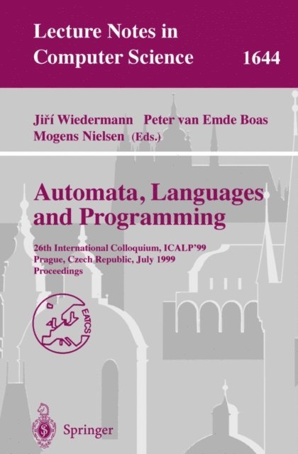 Mogens Nielsen, Peter van Emde Boas, Jiri Wiedermann - Automata, Languages and Programming, E-bok