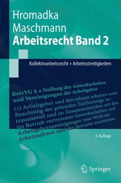 Frank Maschmann, Wolfgang Hromadka - Arbeitsrecht Band 2, E-bok