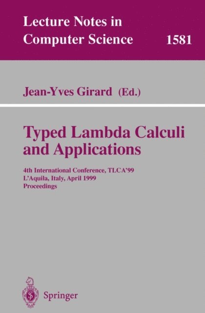 Jean-Yves Girard - Typed Lambda Calculi and Applications, E-bok