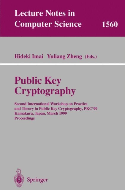 Yuliang Zheng, Hideki Imai - Public Key Cryptography, E-bok