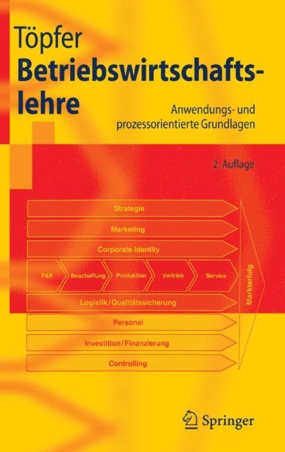 Armin Topfer - Betriebswirtschaftslehre, E-bok