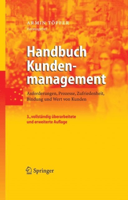 Armin Topfer - Handbuch Kundenmanagement, E-bok