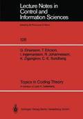 Topics in Coding Theory