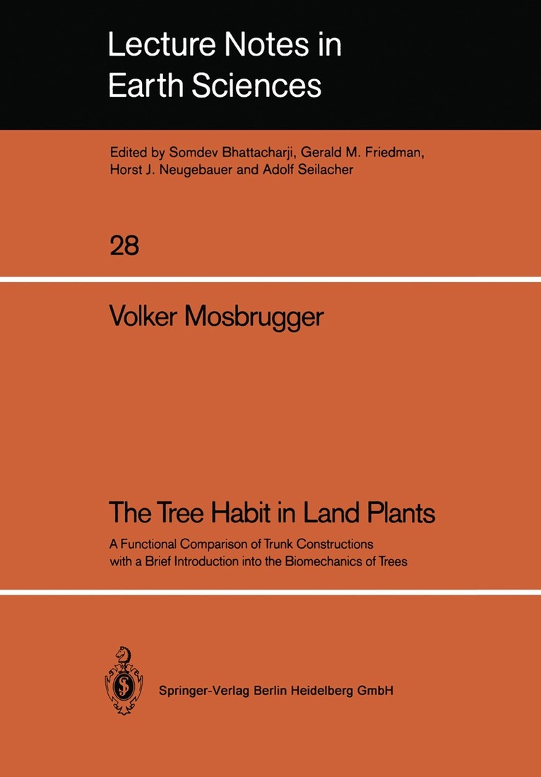 Volker Mosbrugger - Tree Habit in Land Plants, Häftad