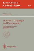 Automata, Languages and Programming