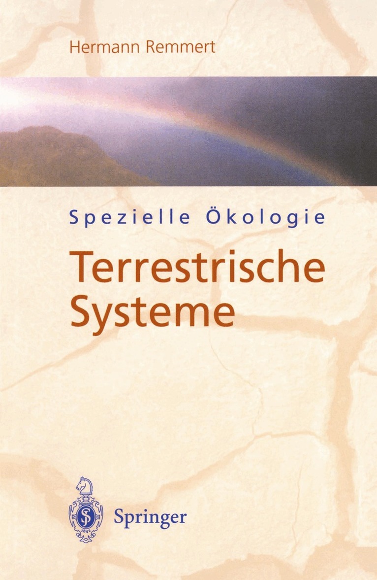 Hermann Remmert - Spezielle Ökologie, Häftad