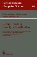 Recent Trends in Data Type Specification