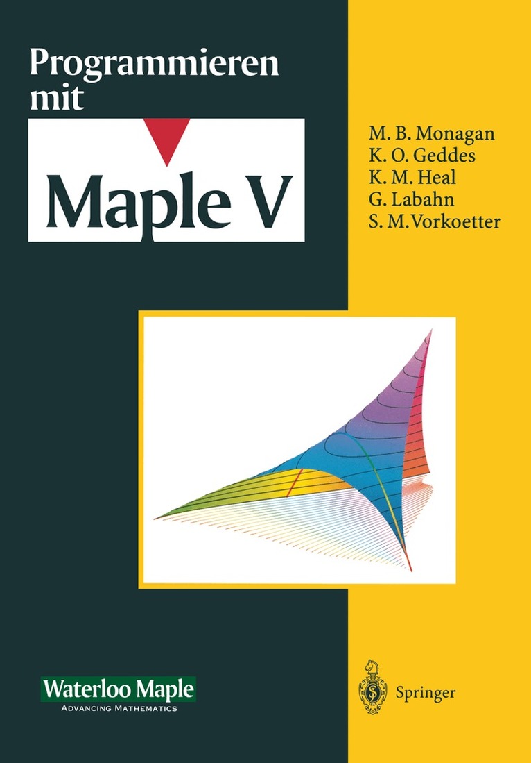Waterloo Maple Incorporated - Programmieren mit Maple V, Häftad. Tillgänglighet: Lägg i varukorg