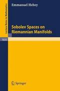 Sobolev Spaces on Riemannian Manifolds