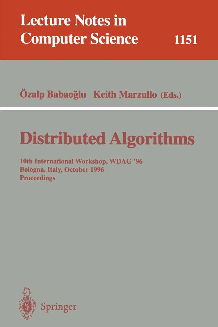 Özalp Babaoglu, Keith Marzullo - Distributed Algorithms, Häftad