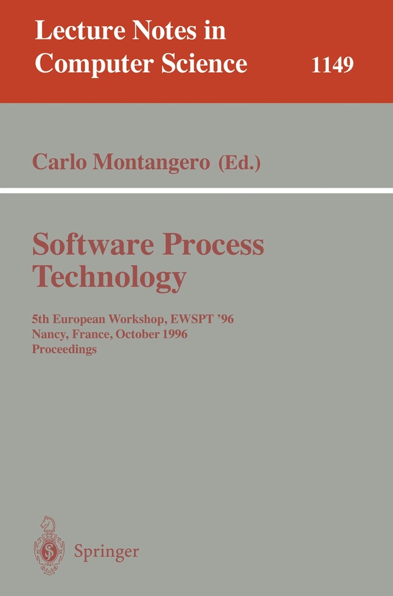 Carlo Montangero - Software Process Technology, Häftad